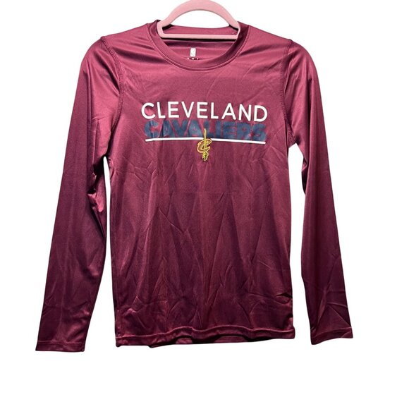 Cleveland Cavaliers‎ Boys Size M 10/12 Long Sleeve Shirt NWT NBA Authentic - Picture 1 of 6